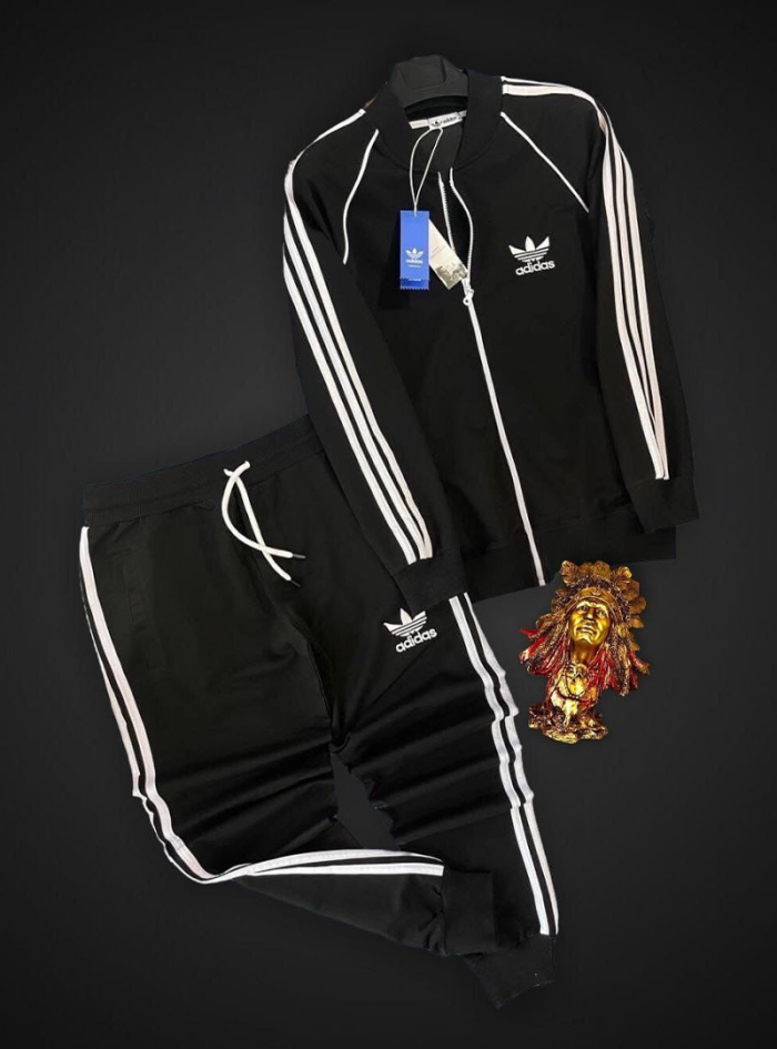 A&S Adidas 3-Stripe Style 2-Pcs Tracksuit