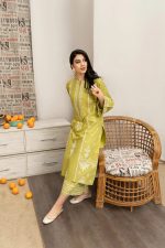 AISLING 3PC Lawn with Diamond Print Dupatta