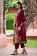JAZMIN 3PC Lawn with Lawn Print Dupatta