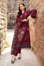 MARIA.B 3PC Lawn with Voil Lawn Printed Dupatta