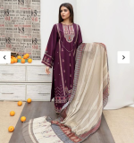 URGE 3PC Lawn With Daimond Dupatta
